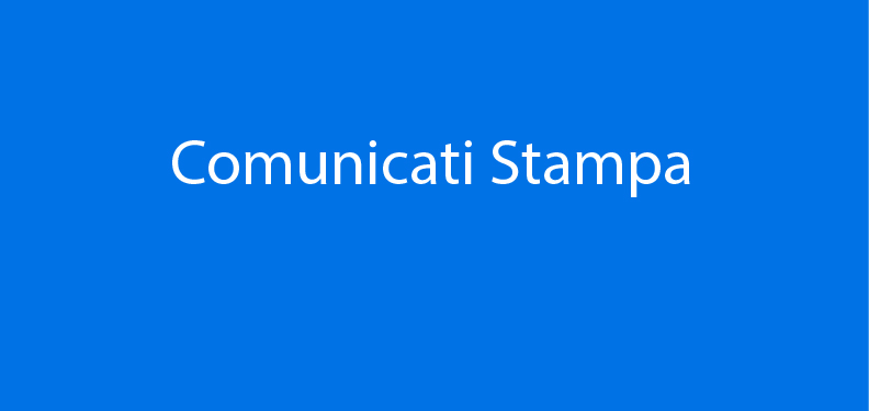 Comunicati stampa