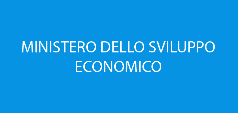 ministero dello sviluppo economico